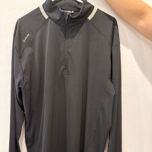 Black PING workout sweater